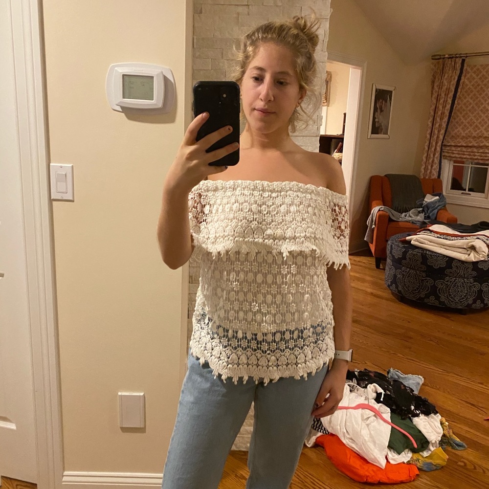 Off shoulder top